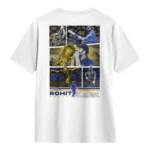 "ROHIT SHARMA" T-SHIRT WHITE