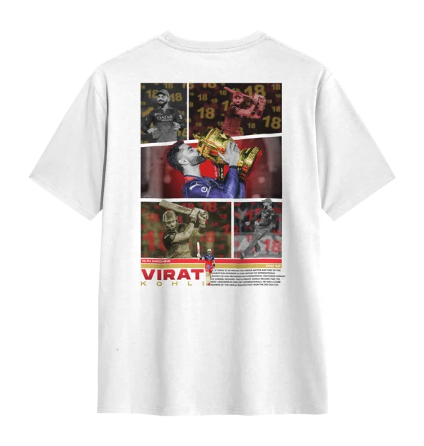 "VIRAT KOHLI" T-SHIRT WHITE